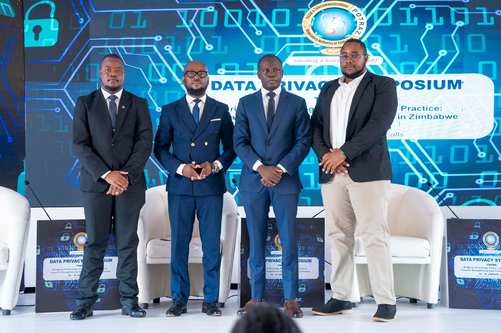 Ian Mutamiri at an innovation event