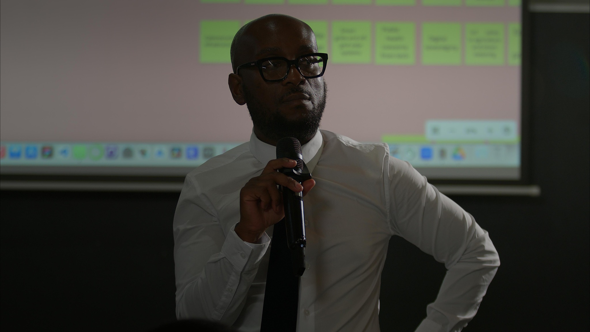 Ian Mutamiri during a professional engagement